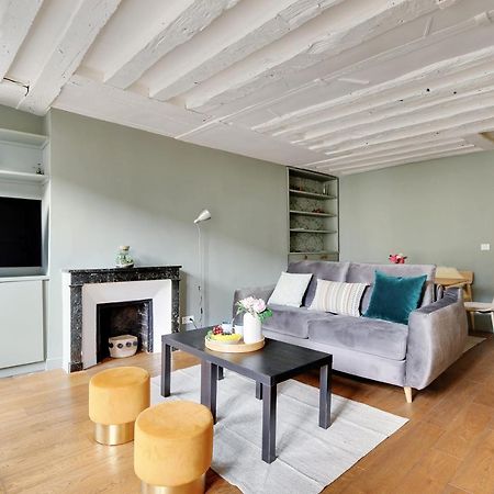 Chic Apartment -1Br-4P- Haut Marais - Republique Париж Екстериор снимка
