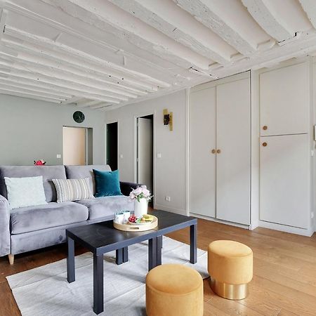 Chic Apartment -1Br-4P- Haut Marais - Republique Париж Екстериор снимка